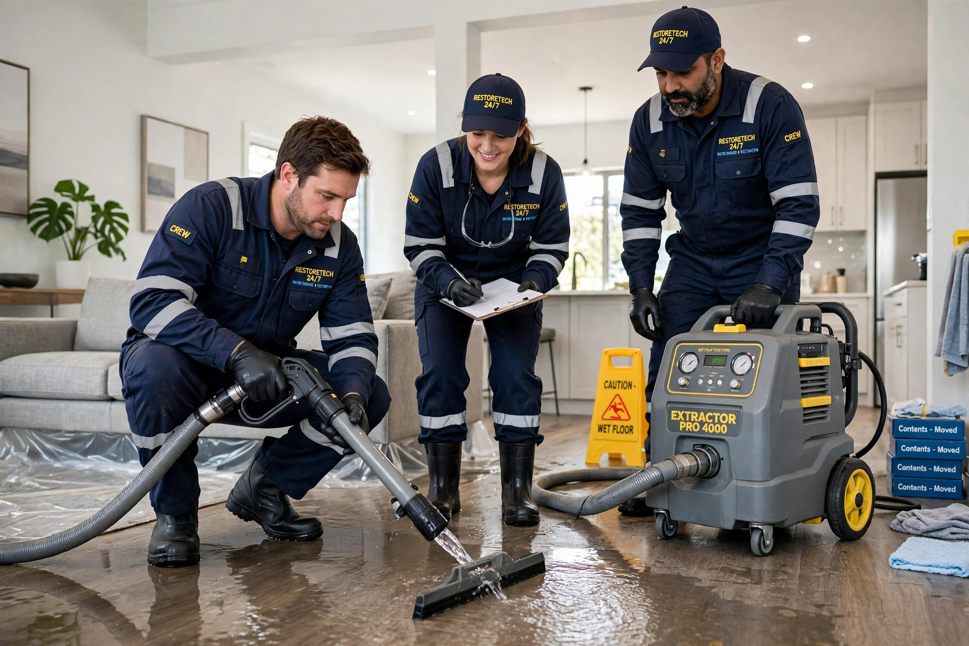 Emergency Water Extraction — Spring, TX